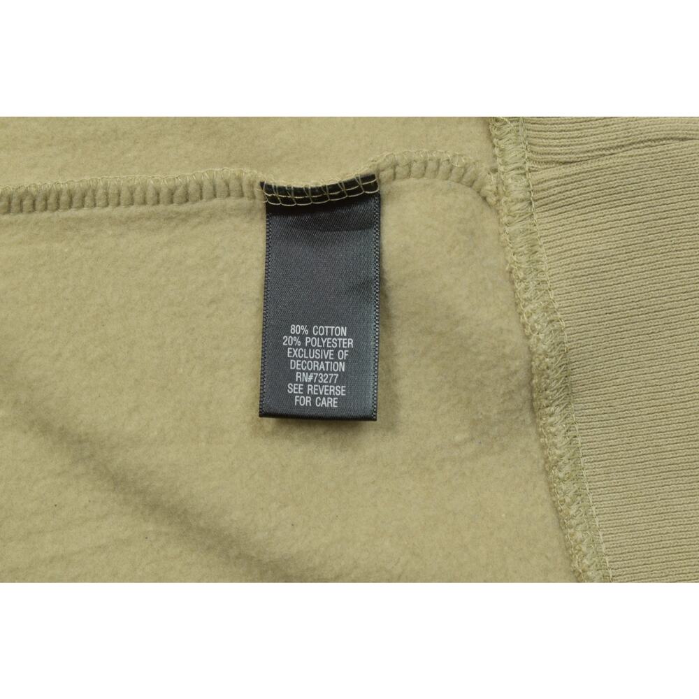 Croft & Barrow XXL Legends Outfitters Tan Embroidered Lab Dog Fleece Sweatshirt - Picture 6 of 8